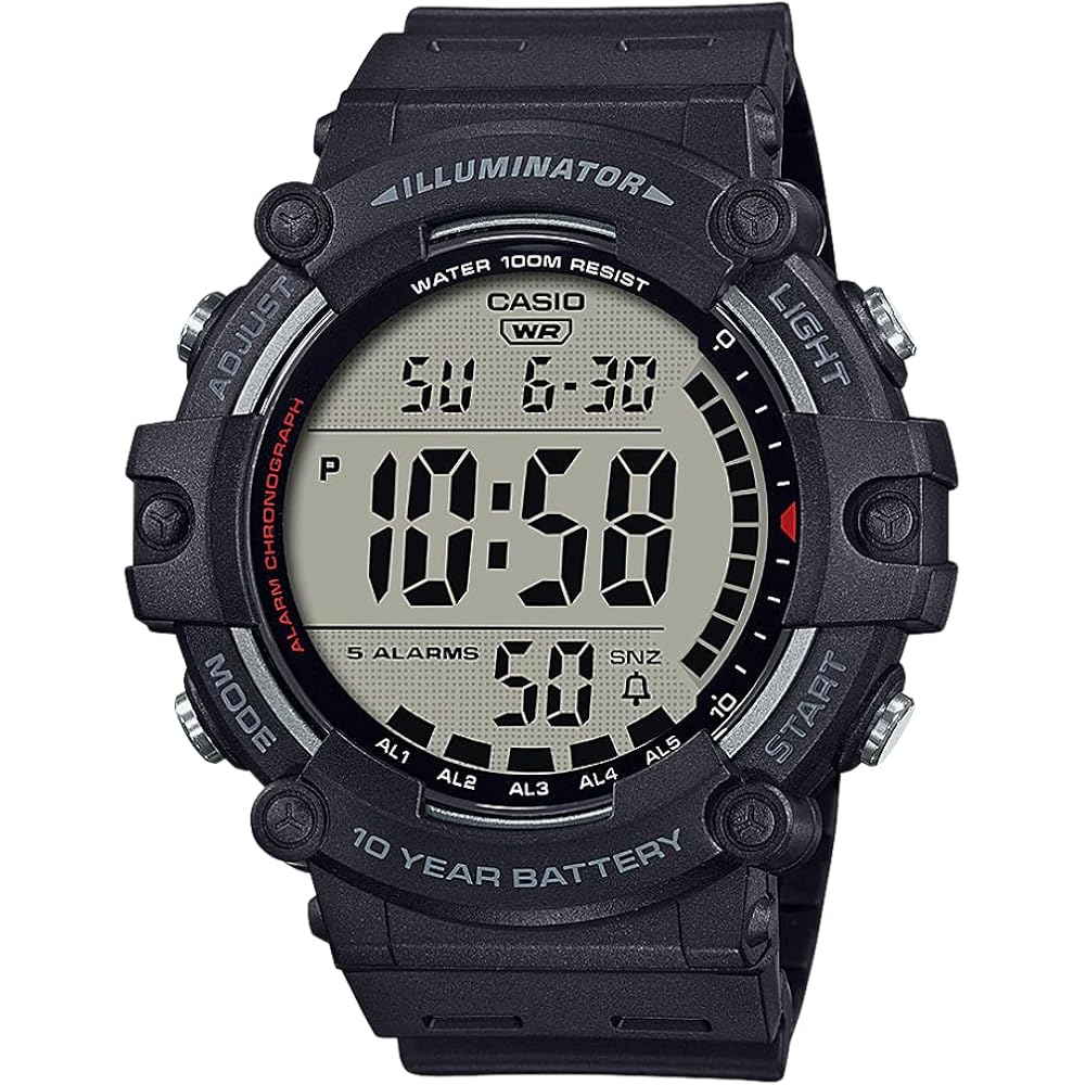 

Casio Standard Digital Men s Watch AE-1500WH-1AV Black with Original Box Imported Model