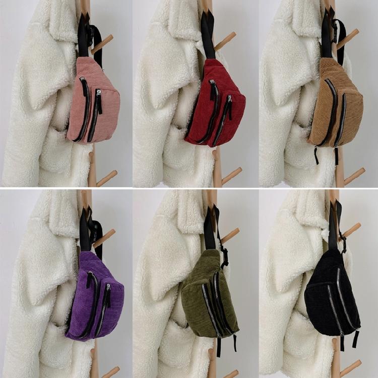 Crossbody Fannys Pack with Zipper Pockets,Belt Bag Fannys Pack Crossbody Bags for Women Everywhere Belt Bag Bum Bag