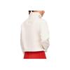HOKA One One Ridgetop Half-Zip Fleece Color Block Stand Collar Pullover Women Tops White 1141752-EGN