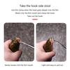 Fish Lip Gripper with Scale Fishing Pliers Mutifunctional Fishing Tackle Tools Hook Remover Fly Fishing Ice Fishing Gear