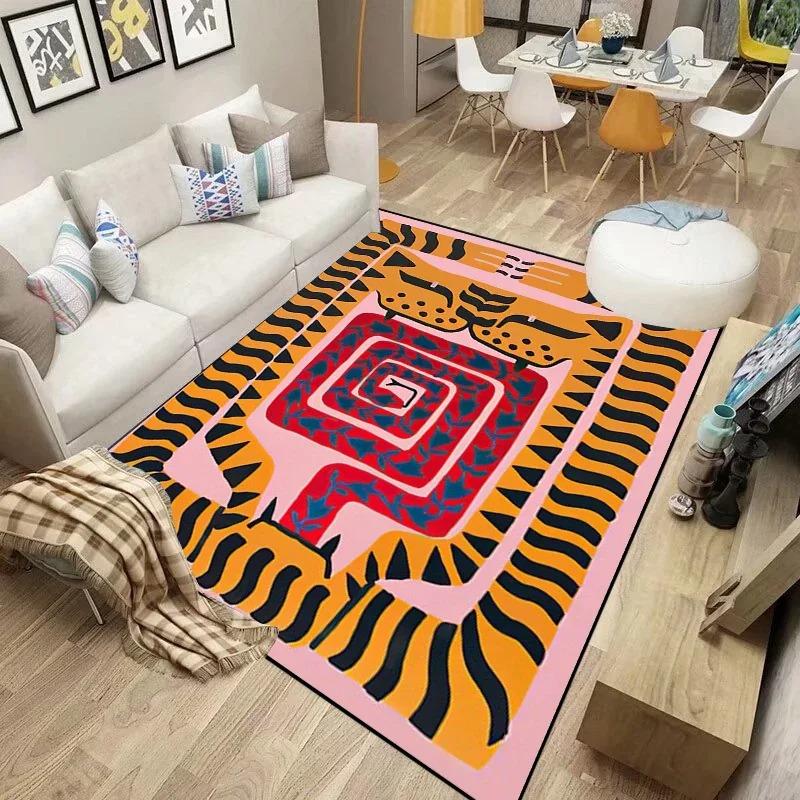 Carpet for Living Room Fashion Advanced Home Decoration Coffee Tables Bedroom Plush Mat Large Area Cloakroom Rug Room Decoration