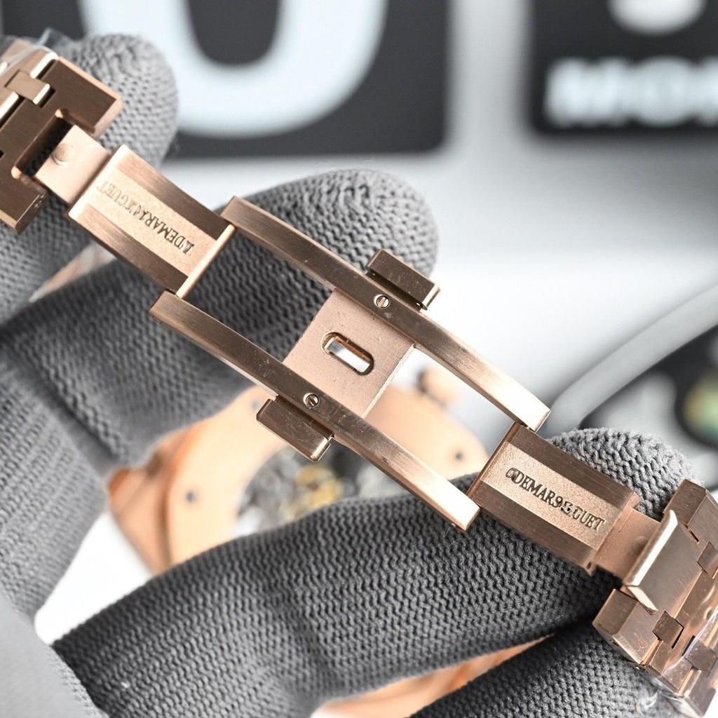 AP Royal Oak 15407 Automatische Mechanische Herrenuhr, Wasserdicht, Leuchtend, Stahlarmband