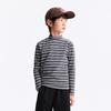 Annil Kids' Long-Sleeve Stretchy Striped T-Shirt