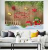 Christmas Balls And Snow Wall Hanging Tapestry Christmas Wall Hanging Tree Wall Hanging Gorgeous Christmas Tree Fireplace Gifts