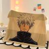 Cool Jujutsu Kaisen Gojo Satoru creative anime cartoon printed pattern fashion personality soft skin-friendly flannel blanket