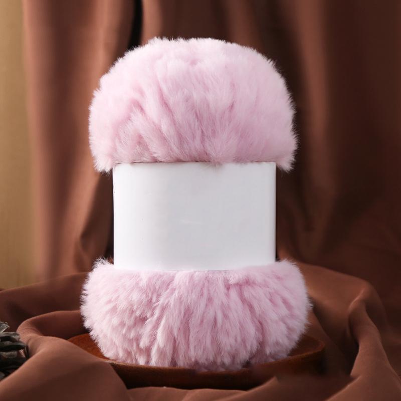 Wool Circle Solid Color Yarn Hand Woven Diy Scarf Hat Sweater Medium Thick Merino Wool Thread Soft And Comfortable Fluffy