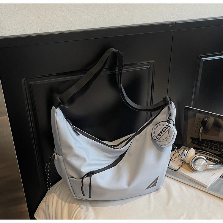 Men's messenger bag trendy brand 2025 new fashion casual function cycling sports trend men's shoulder bag