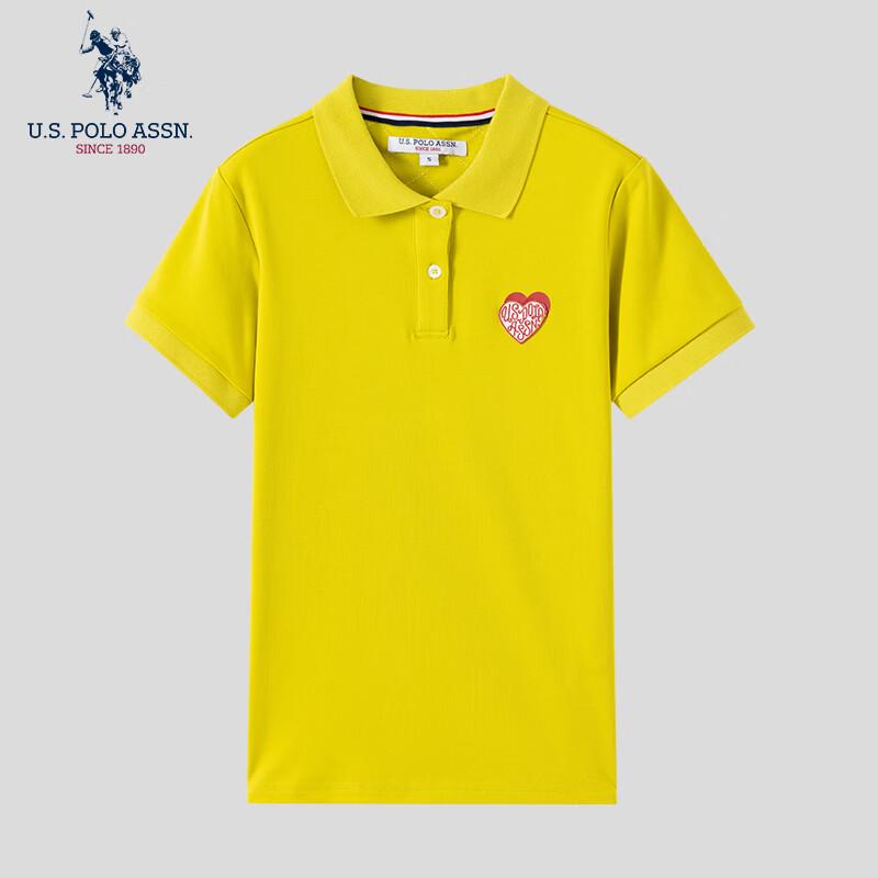 U.S. POLO ASSN. Women s Short Sleeve Polo T-Shirt L
