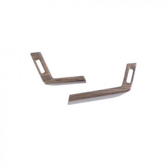 Wood Grain 2PCS Front Side Air Outlet Vent Cover Trim For Nissan Rogue -2024