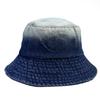 Hat top gradual change cowboy fisherman hat children simple versatile leisure basin hat outdoor travel shade sun hat