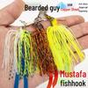 3/8oz Spinner Blade Jig with Musda Hook and Anti-Hang Feature