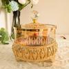 Candy Jar Biscuit Containers Transparent Luxurious Food Canisters Display Organization for Bedroom