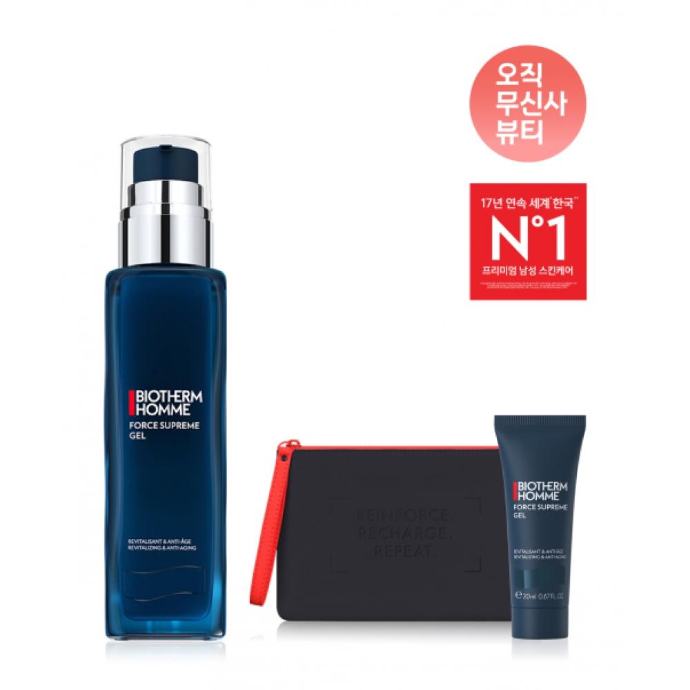 Biotherm Force Supreme Moisturizer Jumbo 100ml Set  + Moisturizer 20ml+pouch 