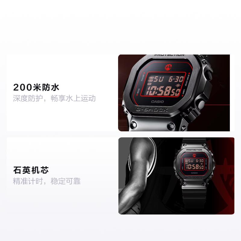 

CASIO Men s Quartz Watch GM-5600RH-1JR чорний