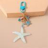 Creative Keychain Shell Car Key Rings Starfishes Key Chain Bag Charm Backpack Pendant Jewelry Accessories