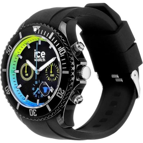 Official Ice Watch Men's Watch 020616 Ice Chrono Black Lime Extra Large