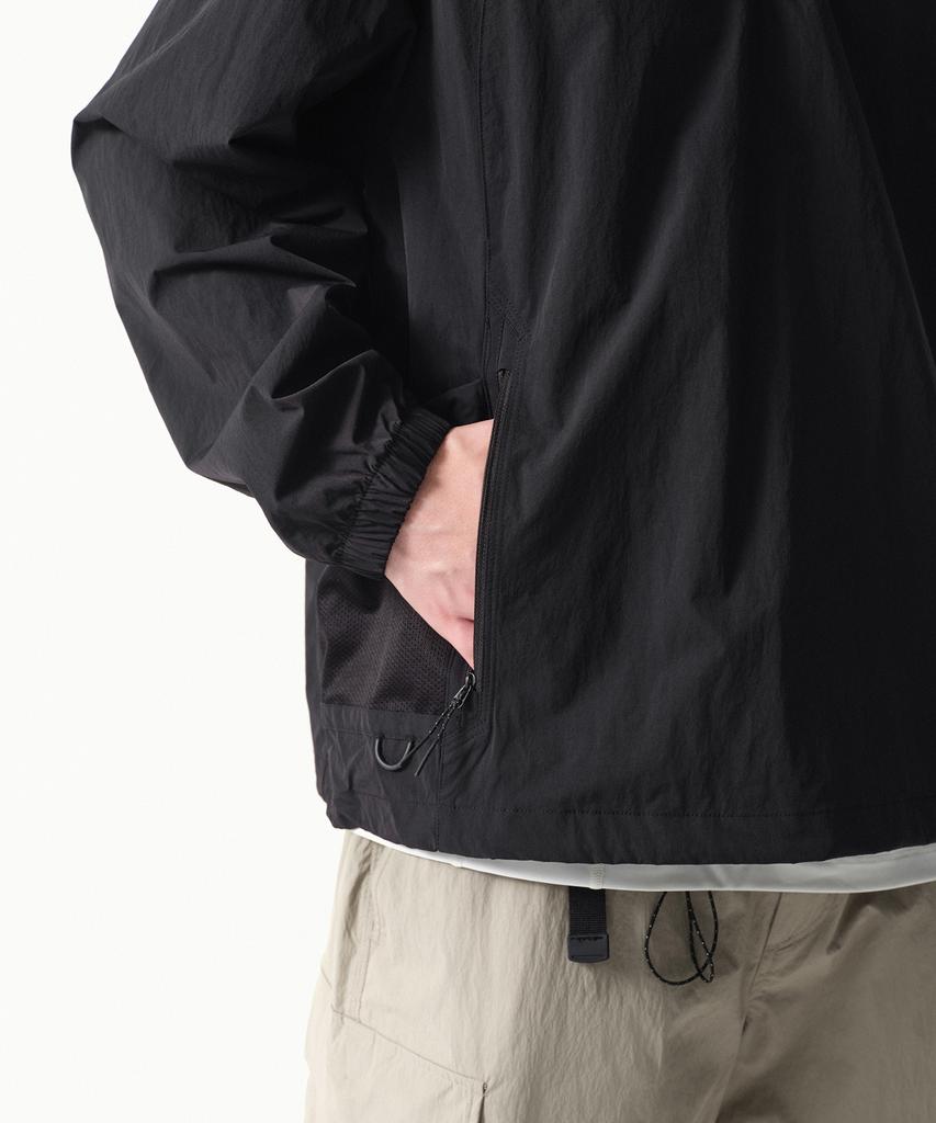 Musinsa Standard [City Leisure] Mesh Pocket Anorak Jacket [Black]