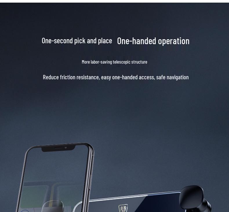 Roewe I5 Navigation Screen Gravity Phone Holder - Car Accessory