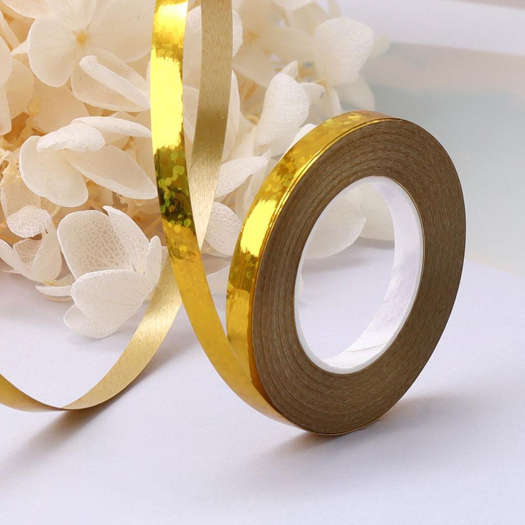 10Meter/Rolls 5mm Balloon Ribbon Party Birthday Wedding Accessorie Laser Balloon Chain Satin Ribbons Crafts DIY Party Decoration KTY