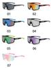 Herren Übergroße Radbrille für Herren Fahrrad Winddicht Bunt Beschichtet Sonnenbrille Outdoor-Sportarten Motorcyc