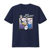 80s Bloom County Ahead Warp Zillion Comic Strip Opus Penguin T Shirt Retro Cartoon Fun Vintage Washed Homme Stretched
