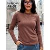 Long Sleeve Slim Fit T-Shirt Leopard Print Streetwear Unisex Women 2026 Fall
