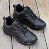Women's Non-slip Waterproof Walking Shoes - Soft Sole, Leather Surface, Ideal for Spring & Autumn, Perfect for Middle-aged & Elderly.