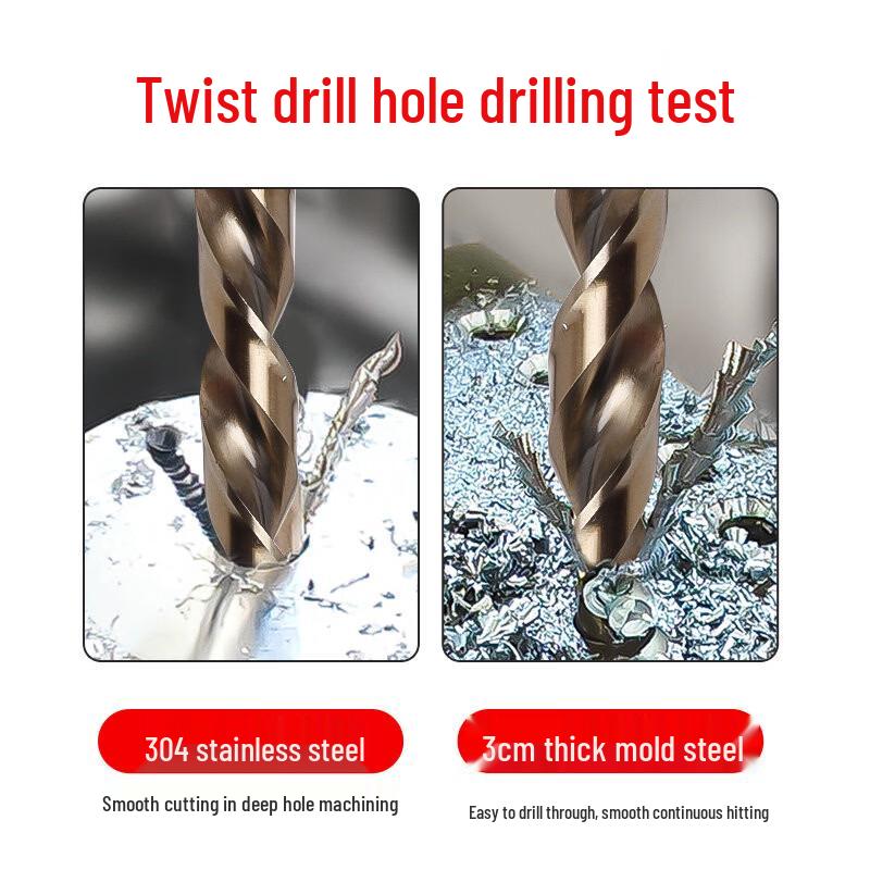 Cobalt High-Speed Steel Twist Drill Bit