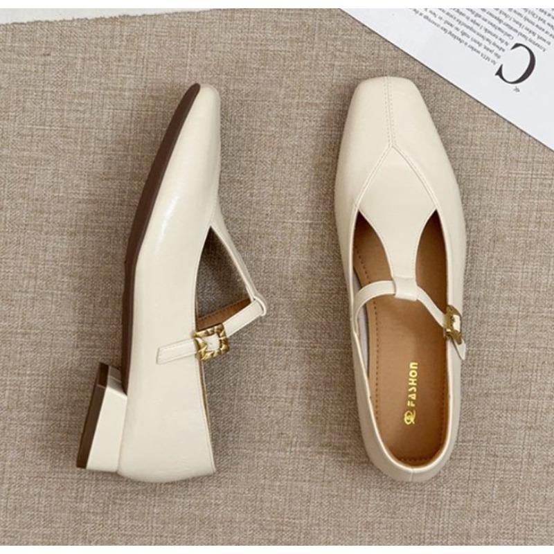 

Модные Новые Осенние Женские Балетки Дизайнерский Бренд Женские Повседневные Лоферы Модные Туфли Мэри Джейн Круглый Носок Балерина Женские 41 бежевый