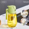 Two-in-One Glass Oil Spray & Pour Bottle - No Drip, Food Grade for Kitchen & Air Fryer