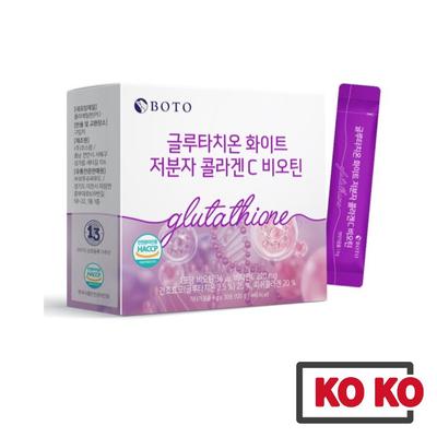 Glutatión biely kolagén s malou molekulou vitamín C biotín 4 g X 30 vrecúšok