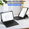 Tablet Bluetooth-compatible Keyboard with Protective Case Colorful Backlit Design Detachable Keyboard Cover Protector for iPad 10 2022
