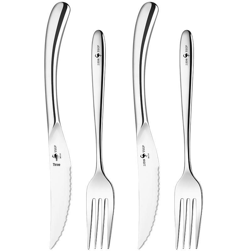 316 Stainless Steel Steak Knife & Fork Set