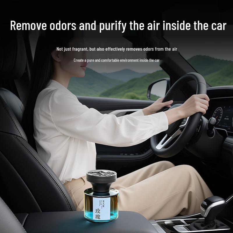 Zen Tea Car Diffuser - High-End Fragrance, Chinese Style, Long-Lasting Home & Car Deodorizer Ornament