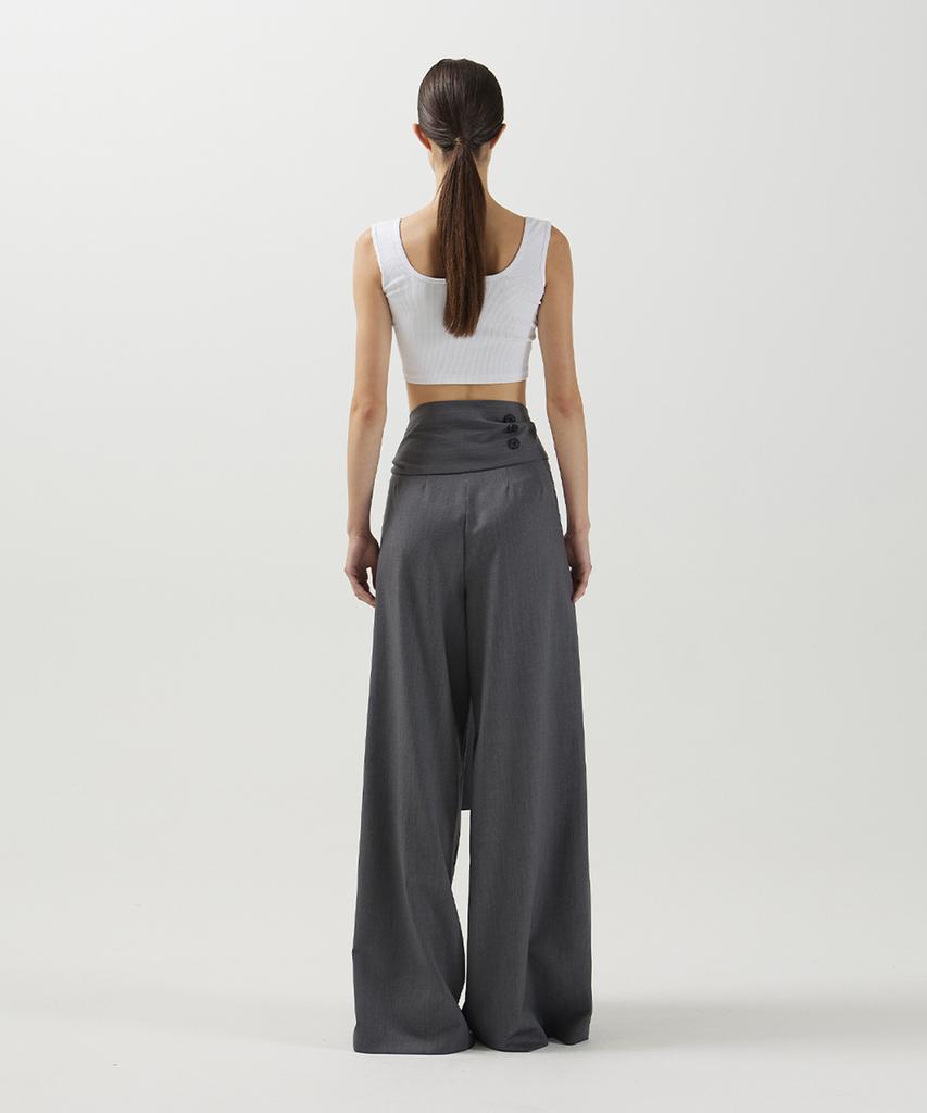 Meuameu Tie-Up Sleeve Pants