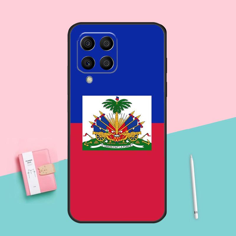 Haiti Haitian Flag For Samsung Galaxy M32 M52 M31 M16 M11 M21 M13 M33 M35 M53 M55 M15 M14 M34 M54 M12 M06 Case