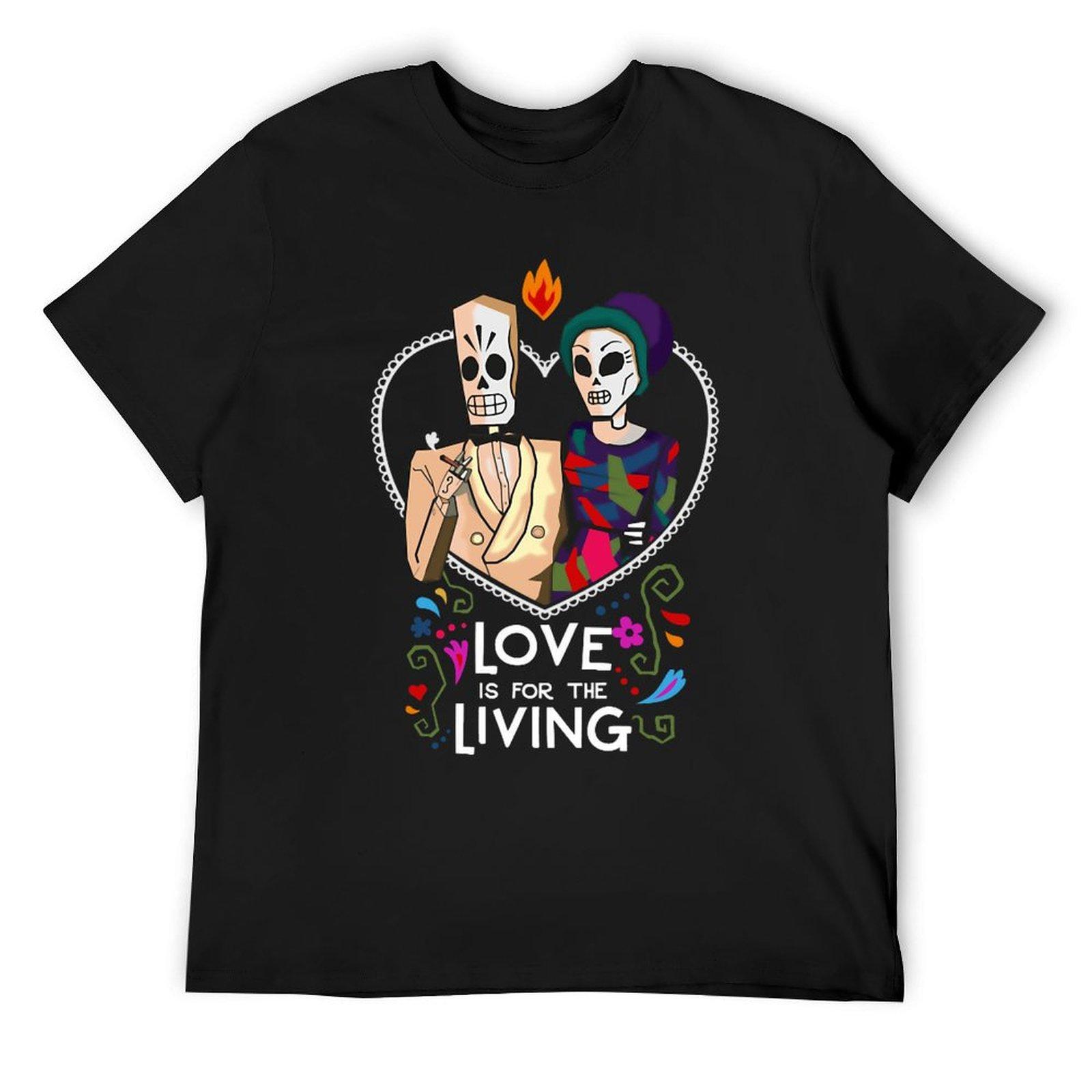 GRIM FANDANGO T-Shirt kawaii clothes cute tops quick-drying t shirts for men 4XL