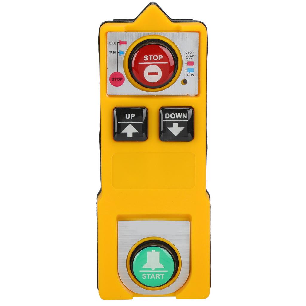 Crane Remote Control Hoist Controller 2 Key Switch 3 Proofing Waterproof ABS ShellDC 36V
