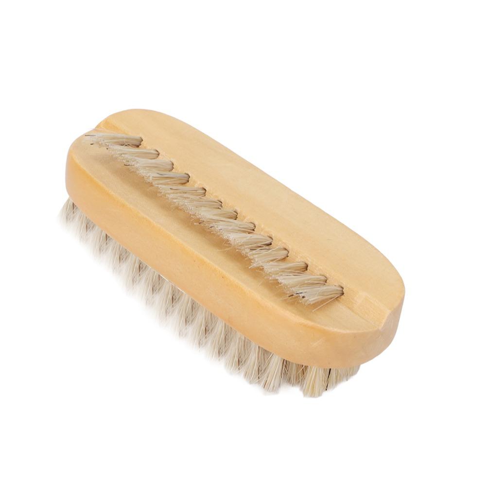 Two-sided Nail Cleaning Brush Wooden Toenail Cleaning Brush Household Personal Cleaning