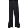 Women's High Waist Slimming Split Flare Pants - Spring/Summer 2026 Casual Cropped Style