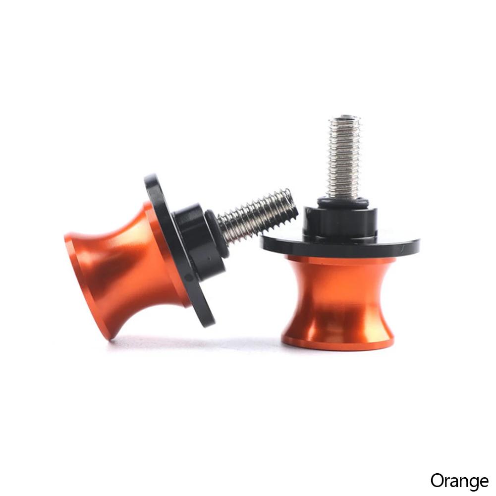 2 Stück 6mm 8mm 10mm Motorrad Hohe Qualität Hinterer Schwingarm Ständer Schrauben Schwingarm Spulen Slider Teile