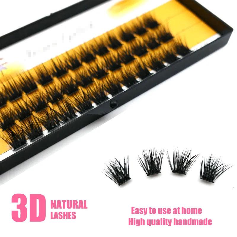1 Box/36 Bundles of 40D Fake Eyelashes Mink Individual  Eyelashes Natural Thick lashes,Eyelash Extensions for Make Up