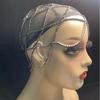 Accessoires, Mesh Strass Haarkette, Übertriebenes Temperament Mehrlagig