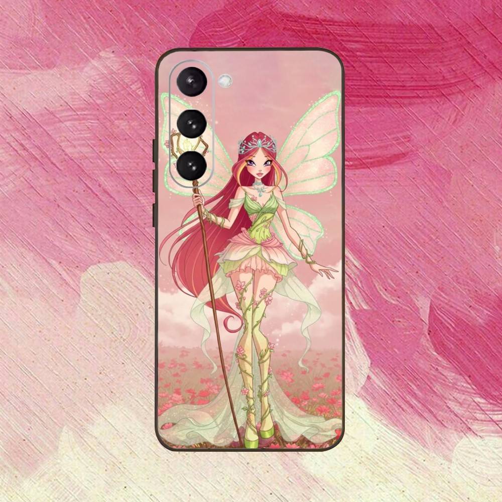 Girl W-Winx Clubs Phone Case For Samsung Galaxy A73,A72,A71,A70,A53,A52,A51,Others Soft Black Cover Samsung a13 5g