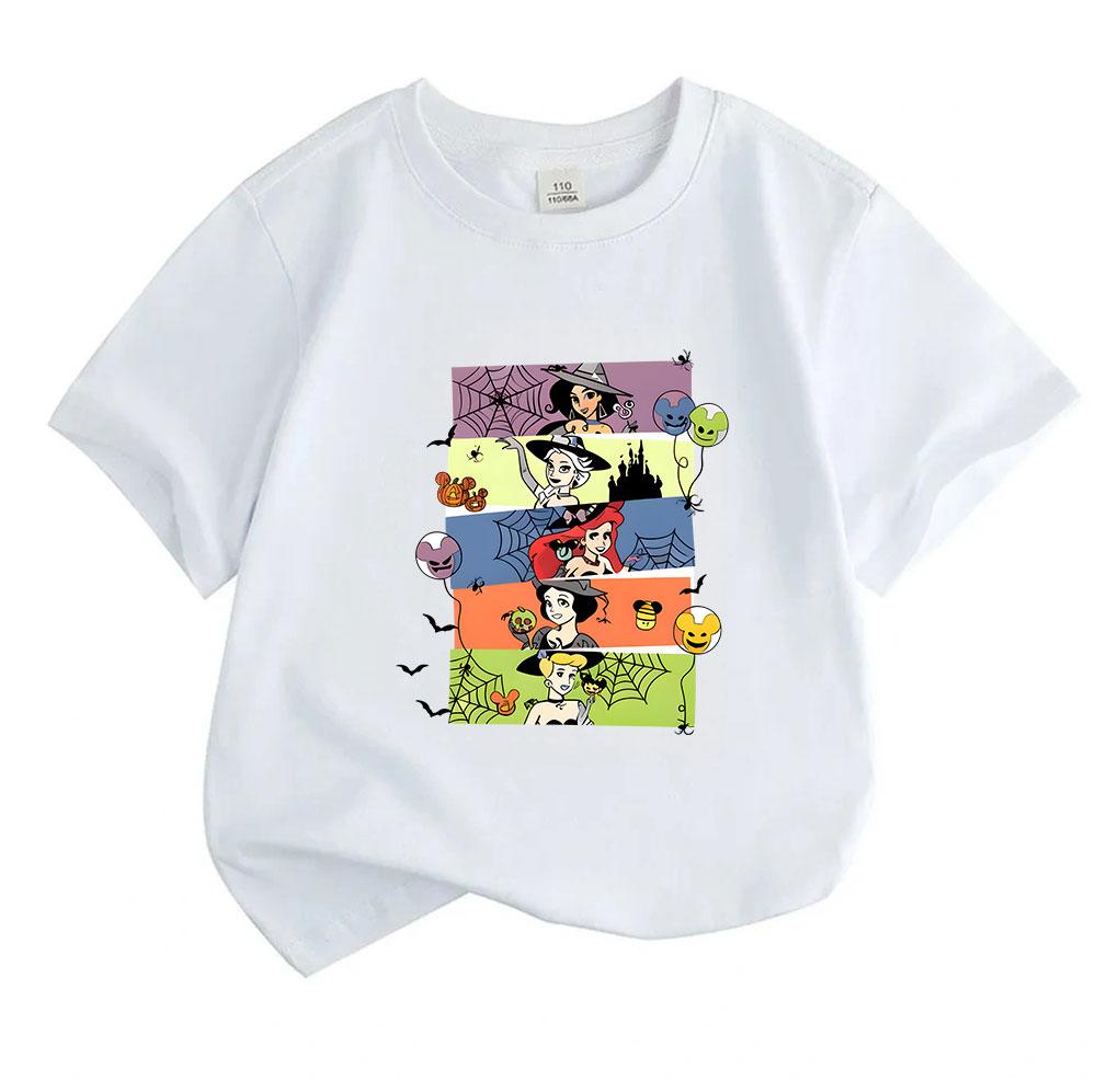 Kids Boys Girls 100% Cotton Crew Neck Short Sleeve T-Shirt,