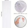 3pcs White Tassel Garland Backdrop Curtains Birthday Party Decor Aluminum Foil Tassel Curtain Backgrounds for Graduation Wedding
