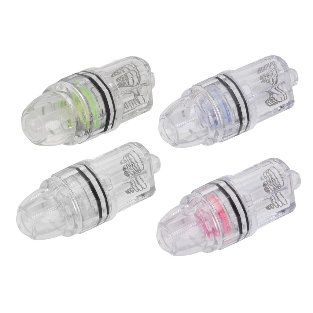 Deep Drop Fishing Light Transparent Plastic AA Battery Powered LED Fishing Light for Trolling Sea Fr