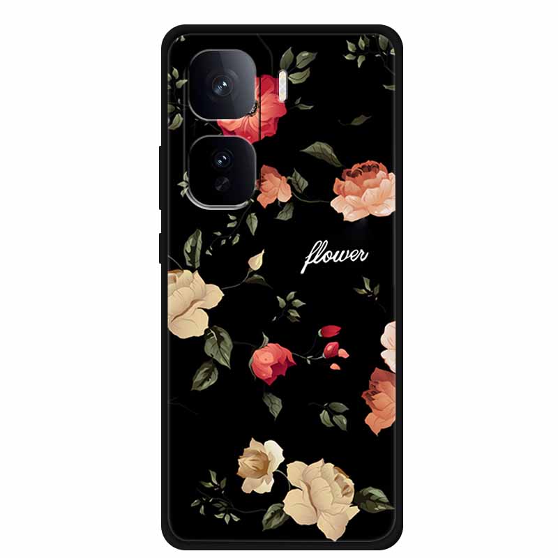 For iQOO Neo 10 Phone Case 3D Relief Emboss Flower Cover for Vivo iQOO Neo 10 Pro plus Silicone Soft Protective Cases Neo10 Pro+