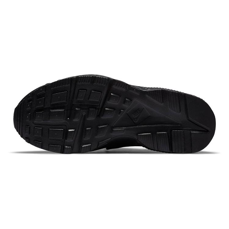 Nike Huarache Run Grade School 'Triple Black' (Unisex) Black / Black-Black Kids' Running Shoes 654275 016