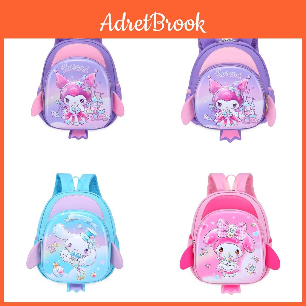 Melody Backpack With Polyester Material And Ergonomic Shoulder Straps For School Use
